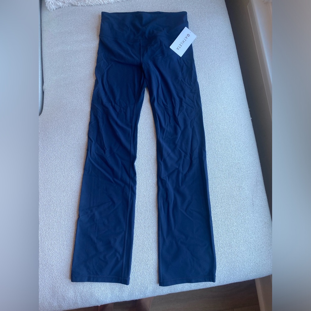Athleta Brand New Navy Blue Elation Straight Leg Pant